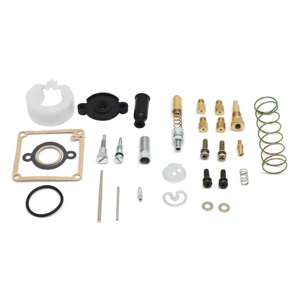 Sclmotos For AMAL Carburettor Rebuild Kit AMAL Racing Carburettor Repair Kit Float House Seal Adjusting Screw Main jet Idle jet
