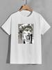 Имитация статуи Искусство Изображения Принт Футболка Мужская Повседневная Хлопковая Летняя Футболка Одежда Уличная Одежда Хип-Хоп Уличные Футболки Большие Размеры