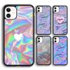 Krajews Голографический Триповый Мягкий Чехол для Телефона Для iPhone 17 Air 16 15 14 plus 11 12 13 pro max Plus coque Fundas