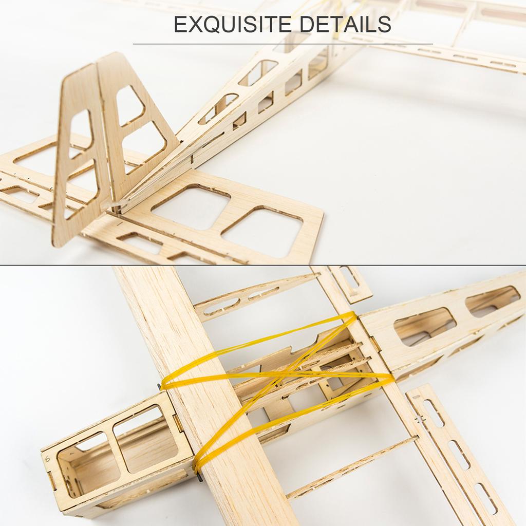 Dancing Wings Hobby R03 СТИК 06 Самолет Размах крыла 580 мм Дерево бальзы DIY Электрический самолет RC Летающая игрушка Версия PNP