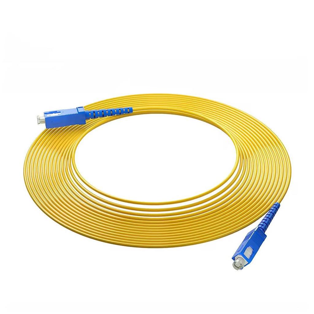Universal Telecom Fiber Optic Patch Cord SC-LC-FC-ST Single/Dual Core for Stable Four-Network Performance