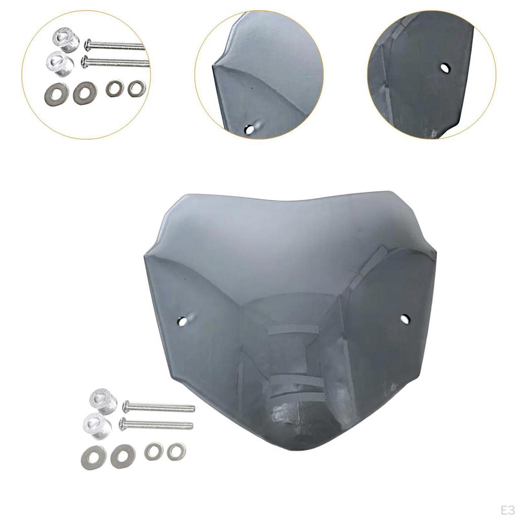 Расширенный дефлектор ветрового стекла мотоцикла Ветровые детали Прочные ACC Универсальные