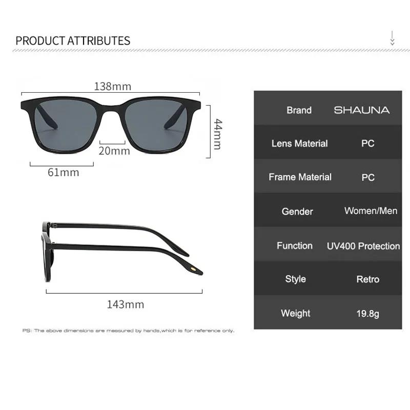 Ultra Light Retro Square Sunglasses Ins Popular Contrast Color Matte Gradient Shades UV400 Lentes  Mujer Lentes