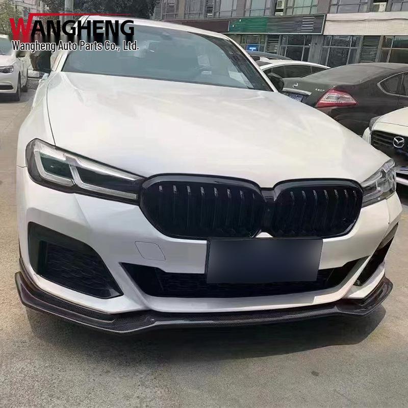 Передний сплиттер и диффузор из углеродного волокна для BMW 5 серии G30/G38
