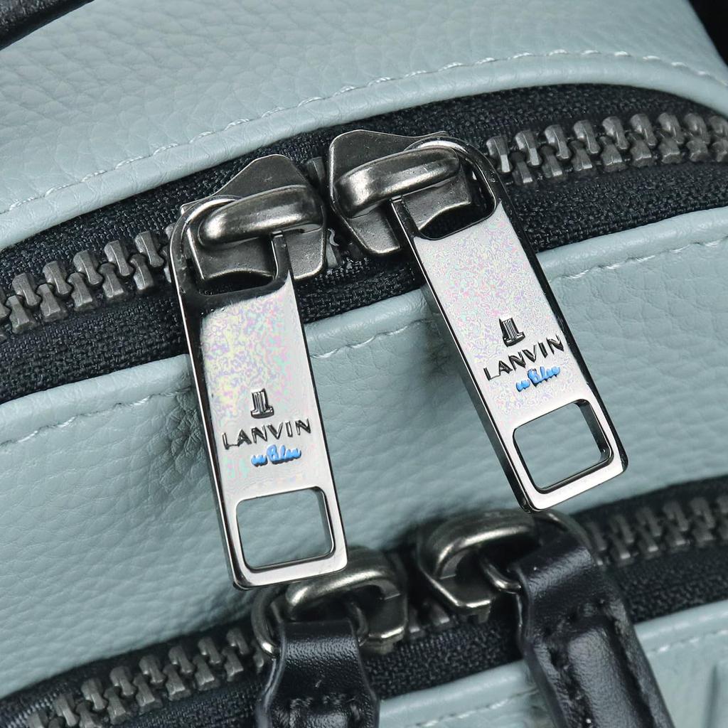 Мини-сумка Lanvin en Bleu Tumble на плечо с ручками, Мужская, Нет. 512123, Светло-голубой