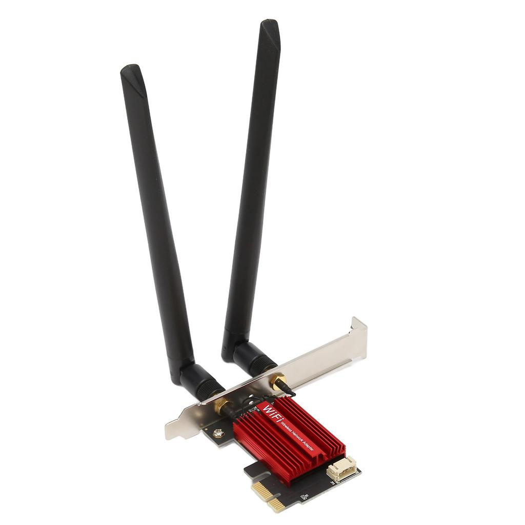 Сетевая карта PCIE 2.4G 5G Двухдиапазонная Bluetooth 4.2 1200 Мбит/с Модуль сетевой карты WiFi для Windows 7 8 10 11