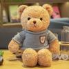 Свитер для куклы-мишки, плюшевая игрушка-мишка, одежда, тряпичная кукла, обнимающий мишка, подарок на день рождения для девочки
