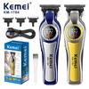 Kemei KM-1784 Электрический триммер для волос Беспроводной окантовочный триммер Машинка для стрижки волос Перезаряжаемая Машина для финальной стрижки волос Мужской триммер для бороды