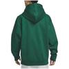 Nike Мужская флисовая толстовка с капюшоном Solo Swoosh, темно-зеленая DX1356-323