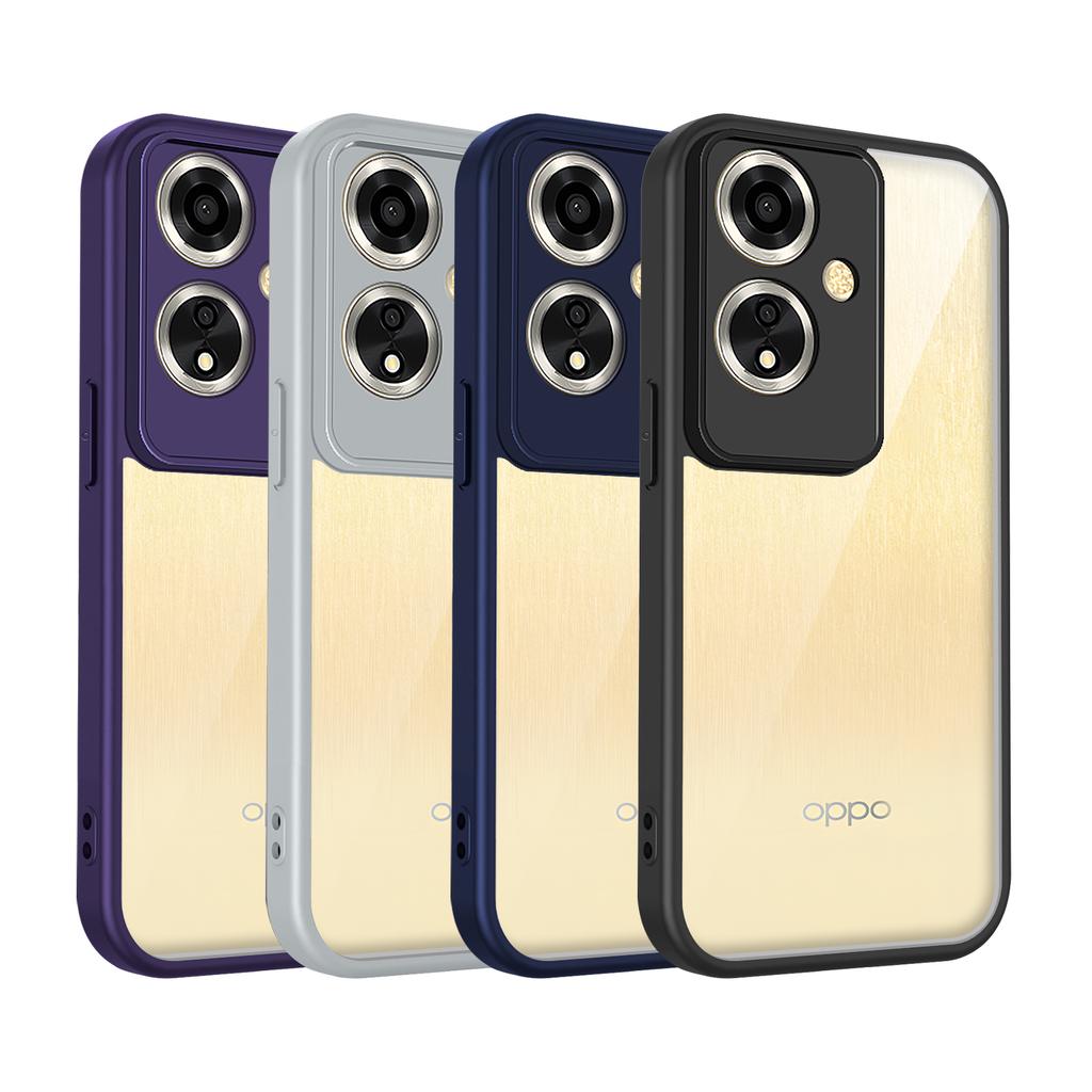 Чехол для Oppo A79 5G CPH2553 с воздушной подушкой, силиконовый бампер из ТПУ, прозрачная матовая задняя крышка, жесткий чехол для телефона для Oppo A79 OppoA79 5G CPH2557