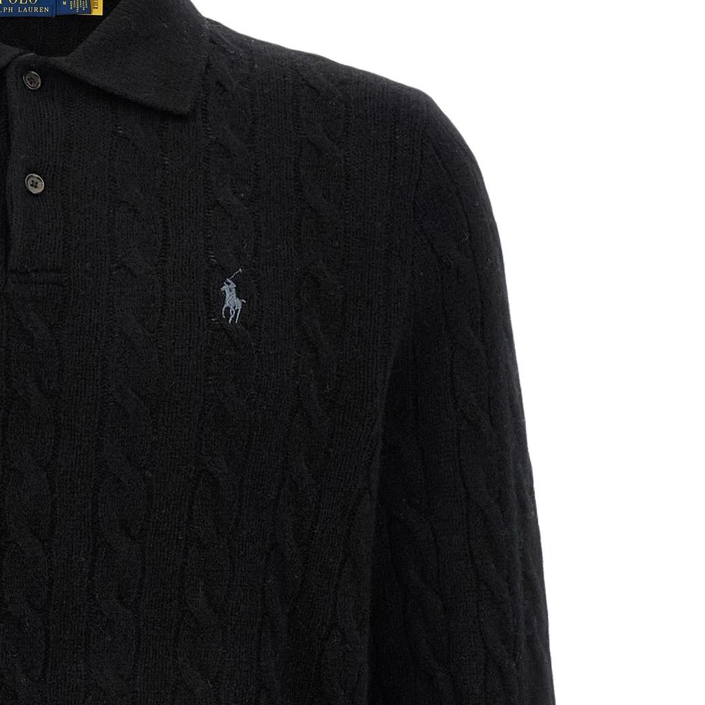 Polo Ralph Lauren cable-knit polo shirt 710974165-001