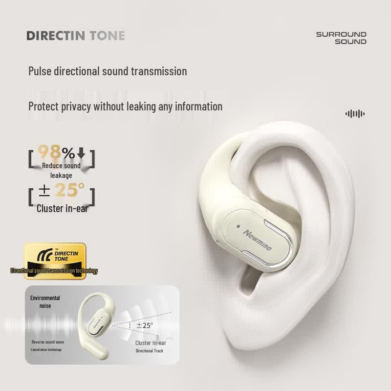 Беспроводные водонепроницаемые Bluetooth-наушники Newmine LY57 OWS с открытым ухом