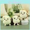 Adorable Plush Bread Keychain Soft Stuffed Toy Cute Sandwich Gift For Kids