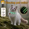 Neck Ring Glowing Dog Collar Silicone Anti-Loss Collar Gifts Fluorescent Collar