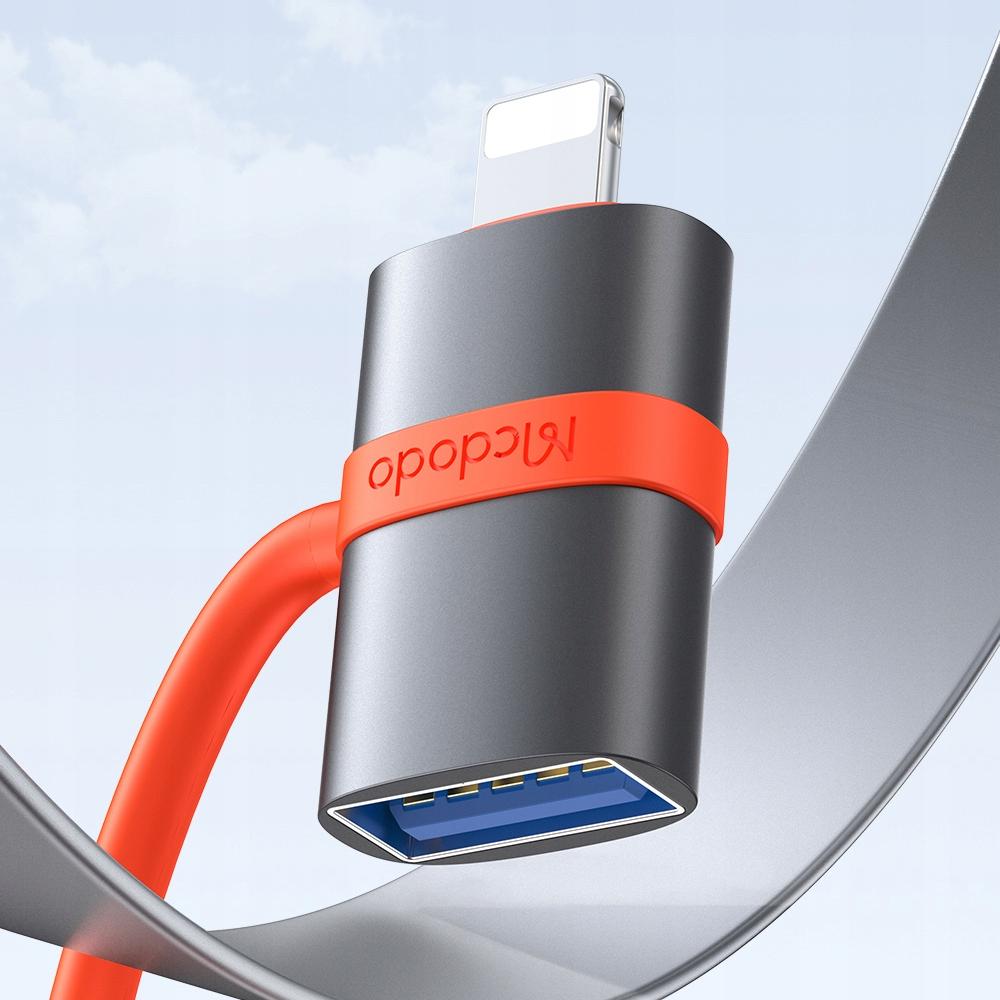 Mcdodo Адаптер USB-A 3.0 на Lightning для iPhone iPad 3A OTG