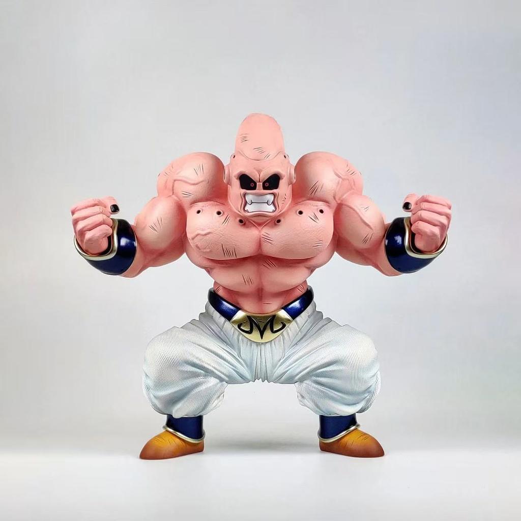 Anime Drogan Boll Z Muscle Buu Figure Majin Buu Figurine Action Figures Pvc Statue Desktop Ornamen Collection Model Toys Gifts