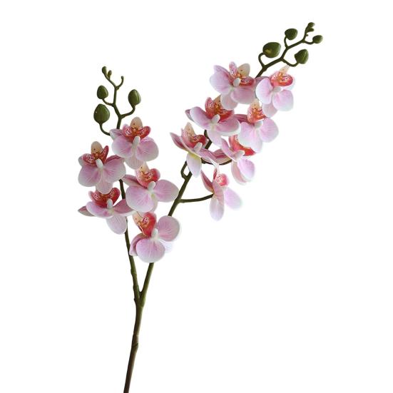 Искусственные орхидеи-бабочки 2 ветки реалистичный искусственный шелковый цветок свадьба