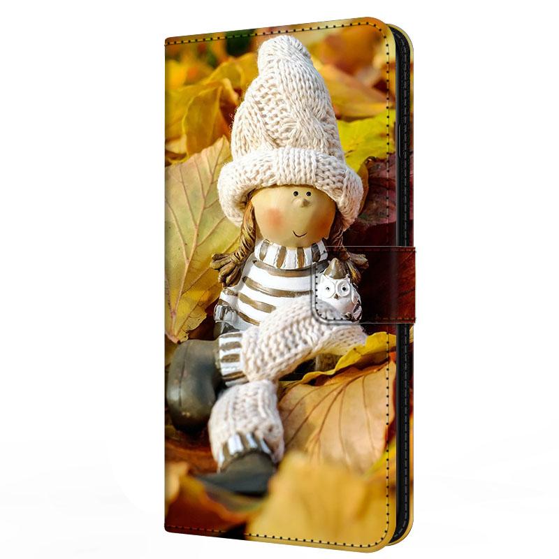 Wallet For Oneplus Ace 6 Flip Stand Book Phone Cover Magnetic Leather Case Cartoon Anime Merry Christmas Capa Oneplus Ace6 5G