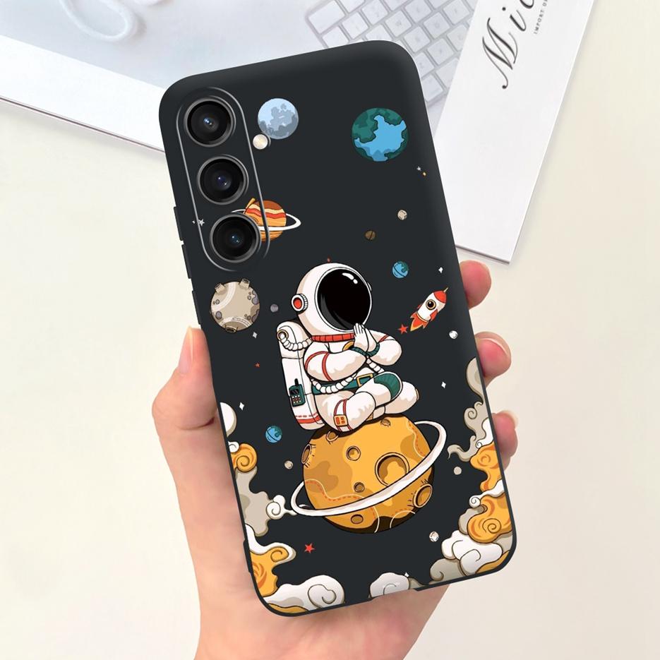 Для Samsung Galaxy S24 5G Чехол S24 Plus Новый Модный Мультяшный Чехол Мягкий Силиконовый Чехол для Телефона Для Samsung S24 Ultra S 24 S24+ Корпус