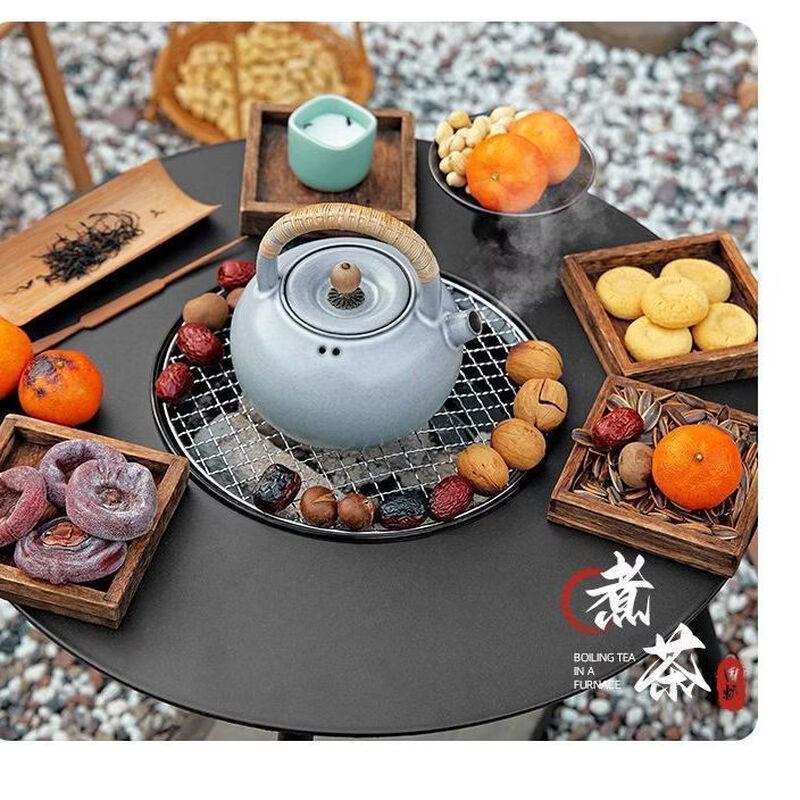 Indoor/Outdoor Tea Brewing Fire Pit Set