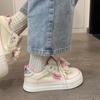 Pink Big Head Canvas Shoes Women's New Spring and Summer Platform Cute Ugly Cute Casual Board Shoes