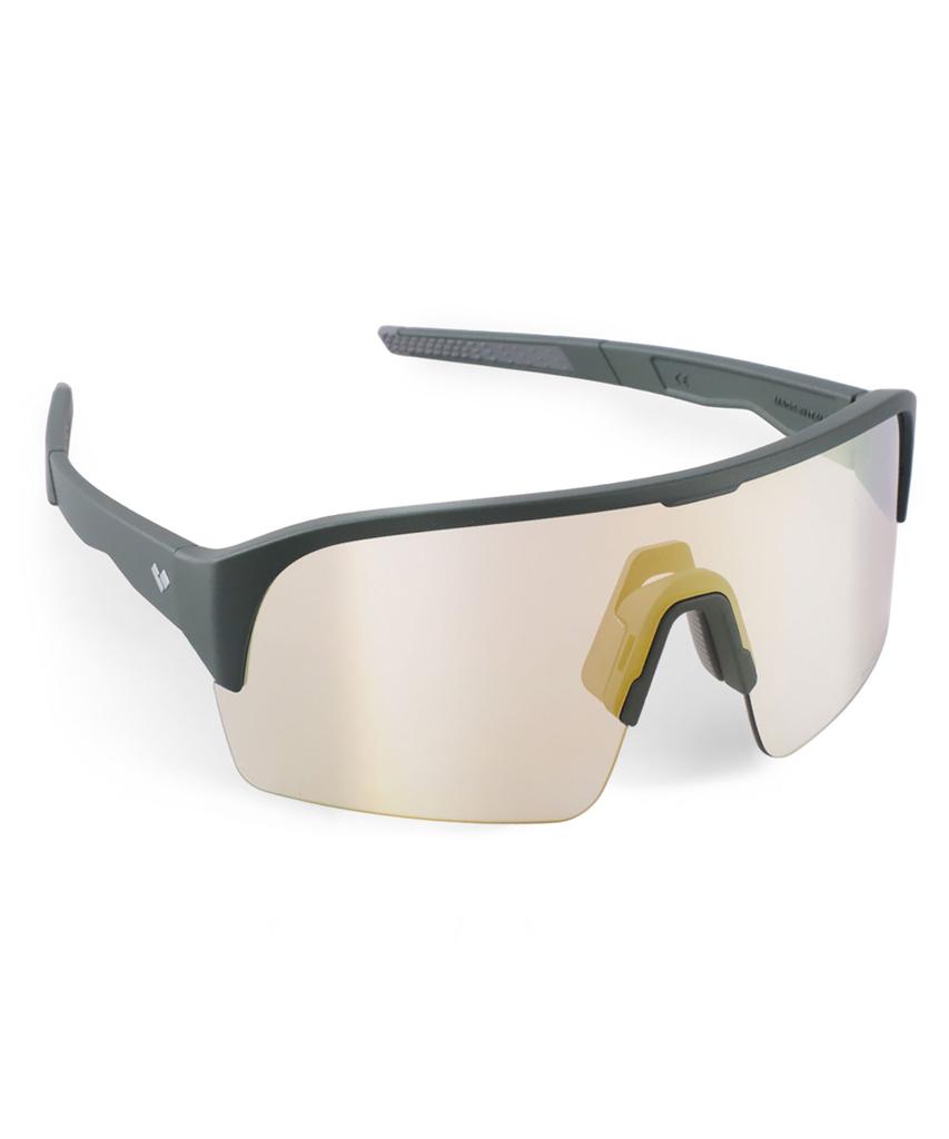 Lodagseu Aurora (Matte Charcoal Black - Gold Photochromic Lenses)