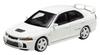 MOTORHELIX 1/64 Mitsubishi Lancer Evolution IV SCOTIA WHITE Finished Product M64003