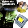 LED Safety Lights Run Light Outdoor Backpack Camping Silicone Clip Mode Walking Lamp for Night Portable Magnetic Emergency Light