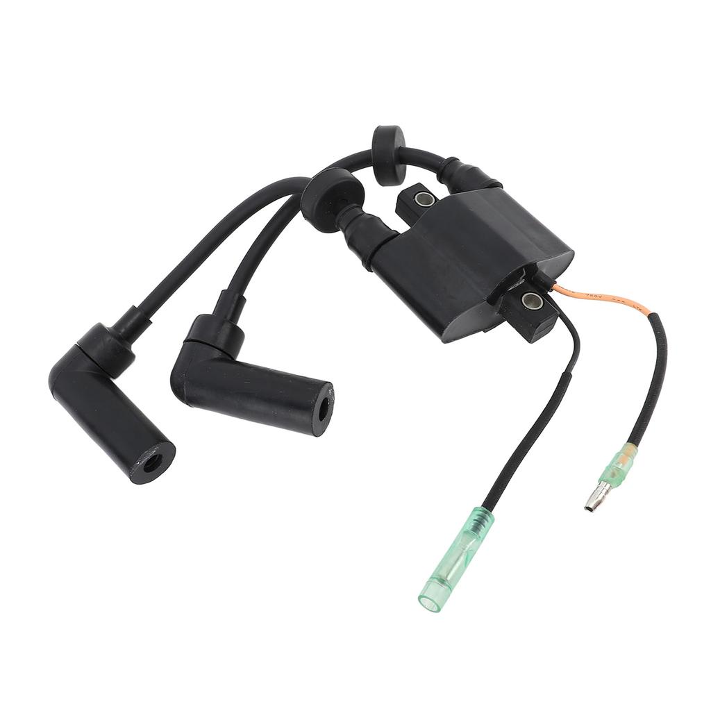 6F5 85570 12 Boat Motor Ignition Coil ABS Marine Outboard Ignition Coil for 9.9 To 40HP 2 Stroke 4 S