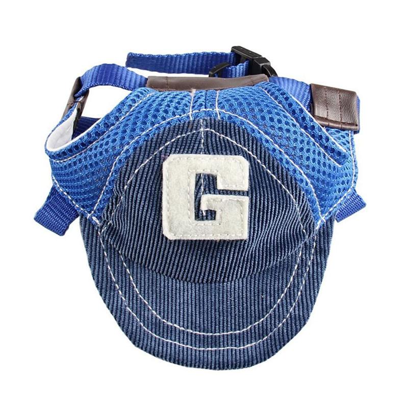 Fashion Dog Caps Sport Baseball Cap Dogs Outdoor Travel Pet Hat Sun Protection Summer Breathable Sunshade Cap Dog Accessories