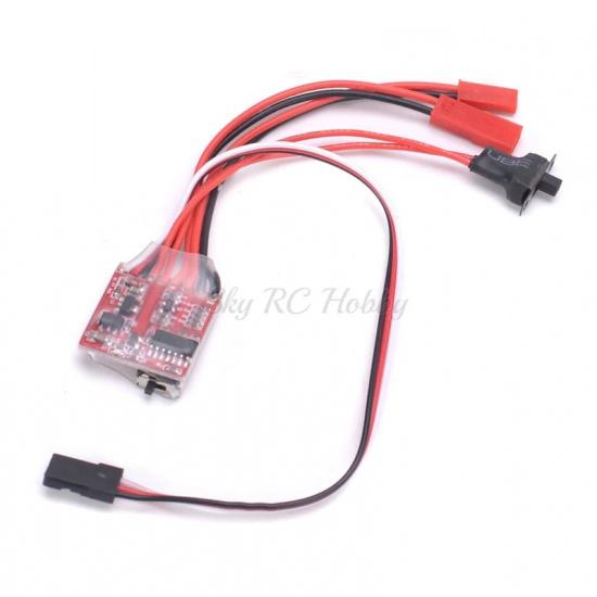 RC ESC 20A / 30A Brush Motor Speed Controller Forward Reverse Brake 2S for Controller Boat Car Tank RC Parts