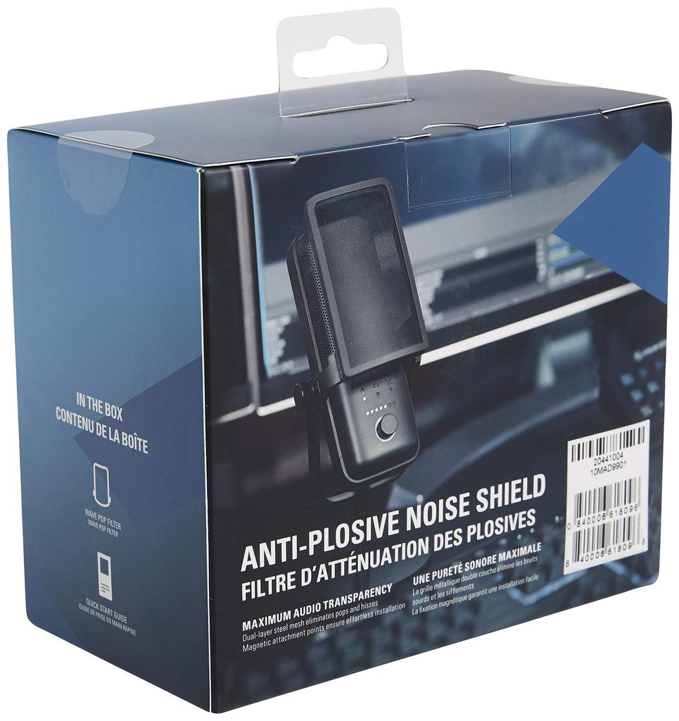 Аксессуар для микрофона Elgato, защита от щелчков, защитный кожух из стальной сетки с двойным слоем, шумоподавляющий аксессуар, фильтр Wave1/3/взрывной