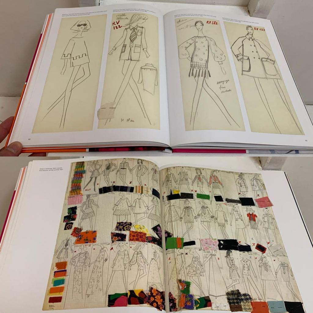 [Б/У] Книга модной коллекции SAINT LAURENT rive gauche