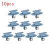 10*Автомобильные зажимы для крепления багажника, задняя дверь, отделка стойки, пластиковые зажимы синего цвета для деталей салона автомобиля Opel