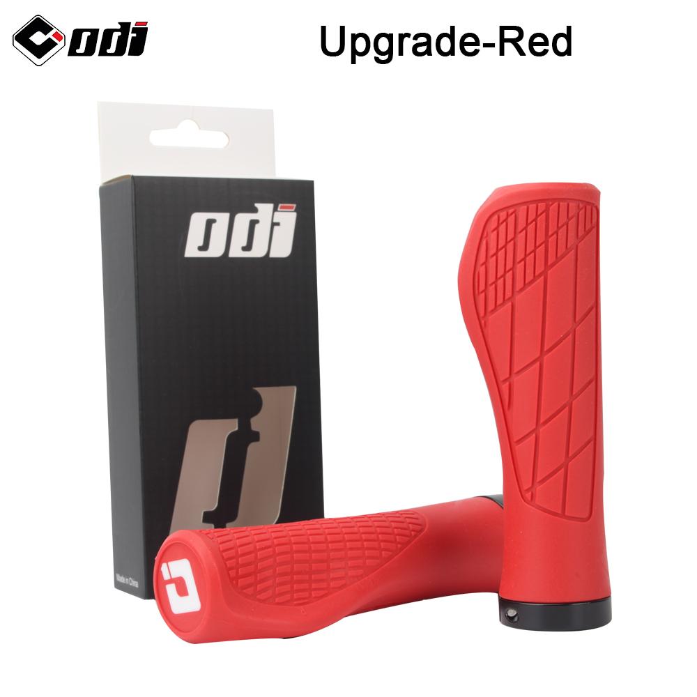 ODI MTB Bicycle Grips Shockproof Bike Handlebar Cover Anti-Slip Lockable Grips Ergonomic Cycling Rubber Ball Handle Grips