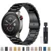 Классический металлический ремешок для Amazfit GTR 4, роскошный ремешок из нержавеющей стали для Huami Amazfit GTR 3/GTR 3 Pro Correa, браслет, ремешок для часов