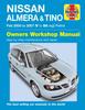 Книга Nissan Almera & Tino Petrol (Feb 00 - 07) Haynes Repair Manual