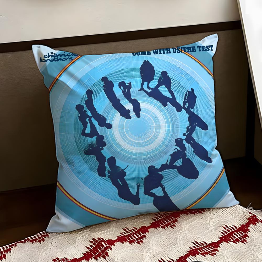 Чехол-наволочка CChemical BBrothers Cushion Cover, двусторонний, мягкий, прочный, для дома, автомобиля, многоцелевой, для ежедневного комфорта
