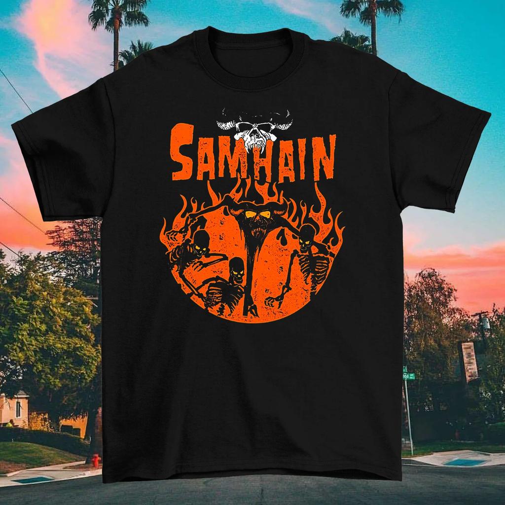 Samhain Iii November Coming Fire Cotton Black Unisex S234xl TShirt V1295 UnisexsShirt