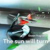 Solar Powered Rotating Airplane Decorative Ornaments Air Purifier Airplane Lover Gift Home Desk Accessories Red