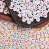 For Jewelry 50Pcs Making DIY Handmade Accessories Letter Beads Fashion Material A-Z Bracelet