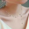 Zhuji Freshwater Pearl Star Necklace – Stackable Clavicle Chain Jewelry Choker