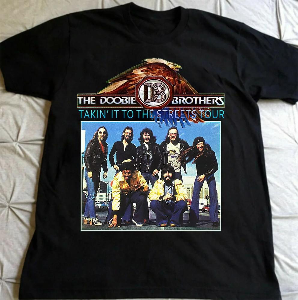 SALE THE DOOBIE BROTHERS T Shirt Cotton Size S4XL Unisex T-Shirt
