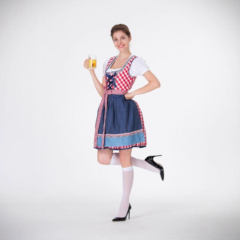 Oktoberfest Bavarian Traditional Beer Dress, Dress, Winery, Maid, Maid Costume