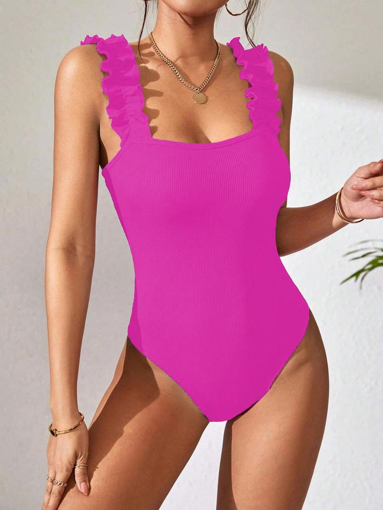 Women's Knitted Camisole Undershirt Tops Solid Color Sexy Inner Take Outside Sleeveless Jumpsuit Basic T-shirts Tank Top