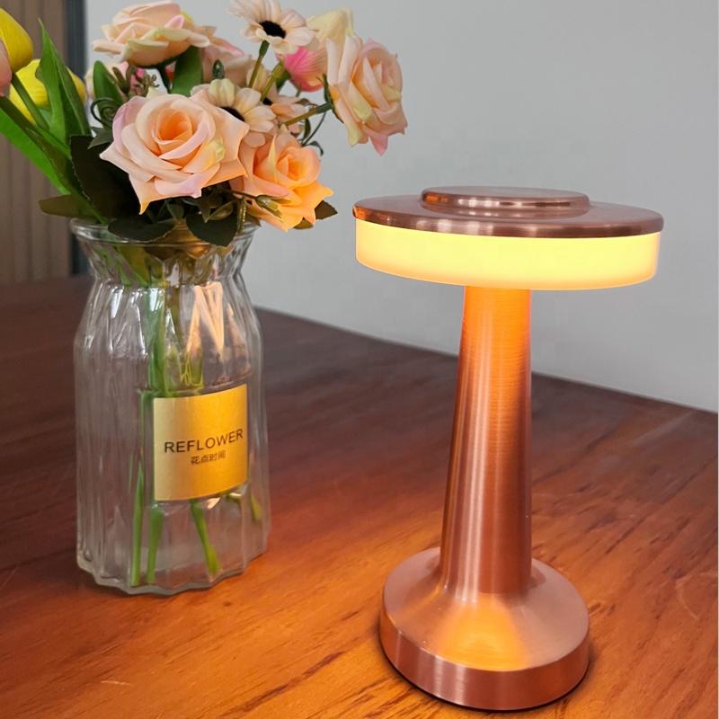 Новый сенсорный ретро светодиодный перезаряжаемый обеденный бар, уличный небольшой ночник, кофейный настольный декоративный стол