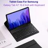 Кожаная Bluetooth-клавиатура для Samsung Galaxy Tab A7, чехол для Galaxy Tab A7 10, 4 дюйма, 2022, 2020, SM-T500/T503/T505/T507/T509
