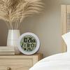 Alarm Clock / Round Lightweight Wall with Snooze Function for Office And Kitchen