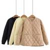 Cotton-padded Spring Jacket, Loose and Thin, Cotton-padded Jacket, Western-style Mother's Padded Jacket, Cotton-padded Jacket