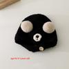 Cute Bear Bonnet Caps Plush Ear Protection Cap New Pullover Hat  Autumn Winter